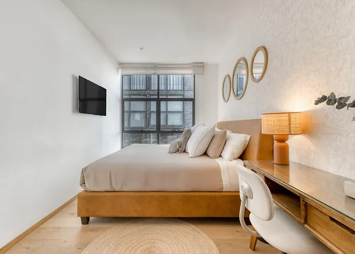 Casa de férias Centric 2 Bedroom - Gym - Open Air Cinema Cidade do México